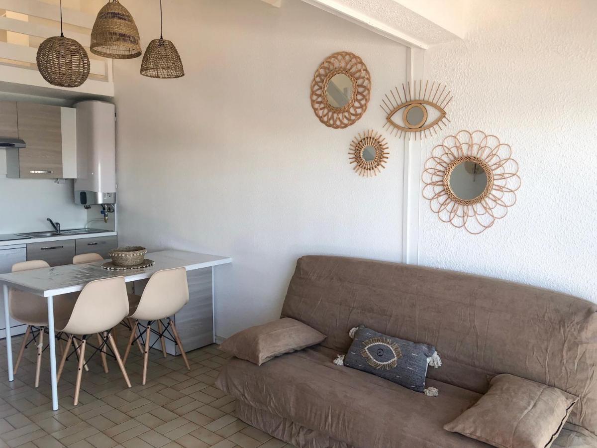 Studio Vue Mer Les Flots Bleus Valras-Plage Dış mekan fotoğraf