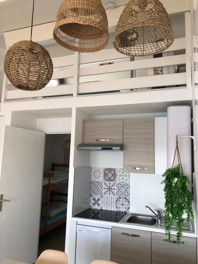 Studio Vue Mer Les Flots Bleus Valras-Plage Dış mekan fotoğraf